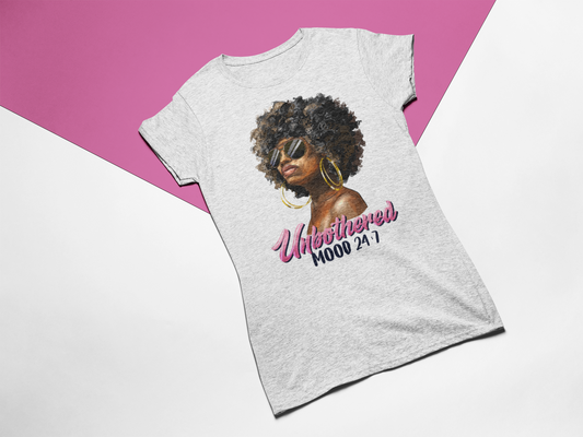 Unbothered Short Sleeve Tee T-Shirt Color Flex Boutique